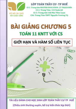 bài giảng giới hạn và hàm số liên tục toán 11 knttvcs