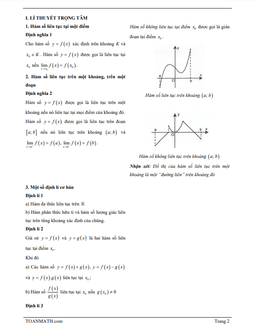 bài giảng hàm số liên tục