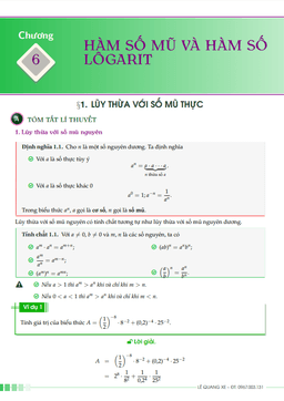 bài giảng hàm số mũ và hàm số lôgarit toán 11 kết nối tri thức với cuộc sống