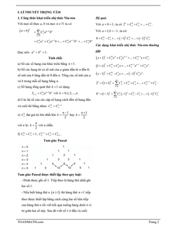 bài giảng nhị thức niu-tơn