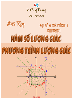 bài tập hàm số lượng giác và phương trình lượng giác – võ công trường