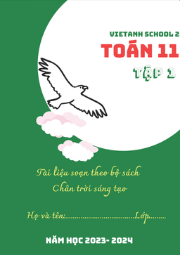 bài tập toán 11 chân trời sáng tạo (tập 1)