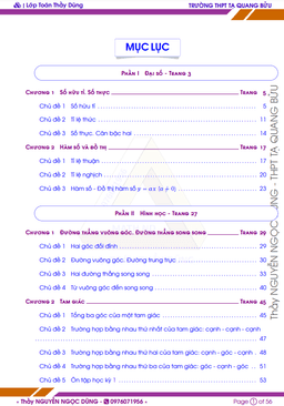 bài tập toán 7 học kì 1 – nguyễn ngọc dũng