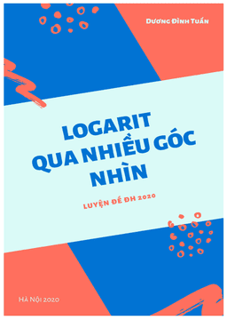 bài toán logarit qua nhiều góc nhìn