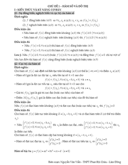 đề cương ôn thi thpt quốc gia 2017 môn toán trường thpt phan bội châu – lâm đồng