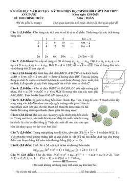 đề học sinh giỏi cấp tỉnh toán thpt năm 2023 – 2024 sở gd&đt an giang