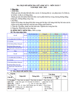 đề thi giữa hk1 toán 7 năm 2020 – 2021 trường thcs kim liên – nghệ an