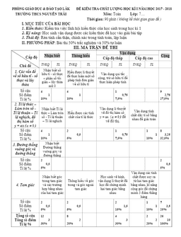 đề thi học kỳ 1 toán 7 năm học 2017 – 2018 trường thcs nguyễn trãi – đăk lăk