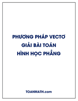 dùng phương pháp vectơ để giải một số bài toán hình học phẳng