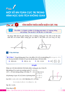 một số bài toán cực trị trong hình học giải tích không gian