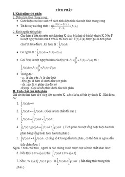 phân dạng các bài toán tích phân – phạm minh tứ