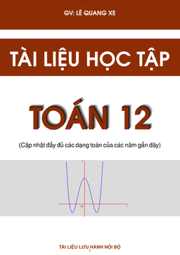 tài liệu học tập toán 12 chủ đề ứng dụng đạo hàm khảo sát và vẽ đồ thị hàm số