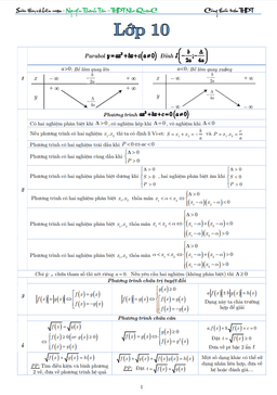 tổng hợp công thức toán thpt – nguyễn thanh tân