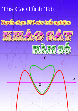 tuyển chọn 500 câu trắc nghiệm khảo sát hàm số – cao đình tới