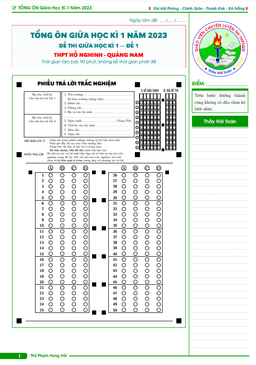 tuyển tập 55 đề tổng ôn tập giữa học kì 1 toán 12 năm học 2023 – 2024