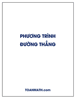 viết phương trình tham số và phương trình chính tắc của đường thẳng (oxy)